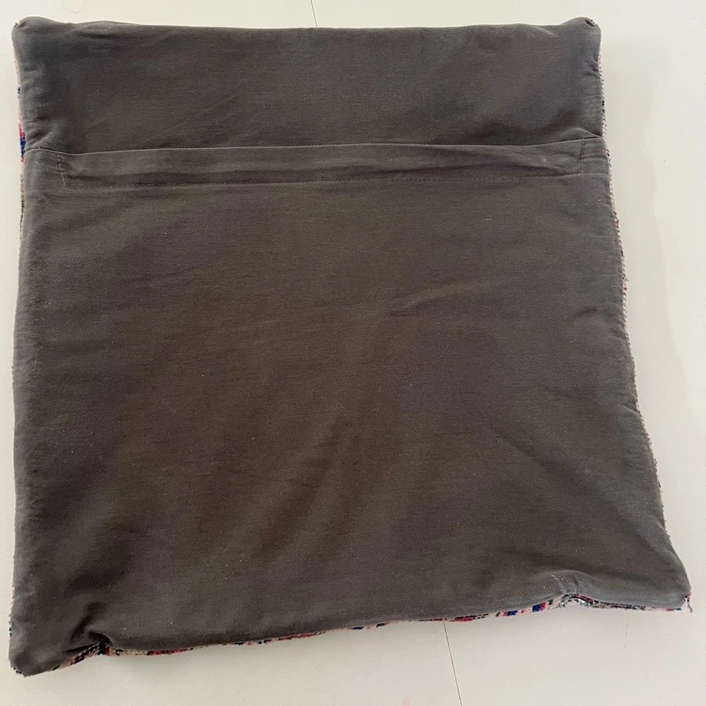 IKEA BORKARV 20”x 20” Wool Carpet Square‎ Accent Throw Pillow Cover